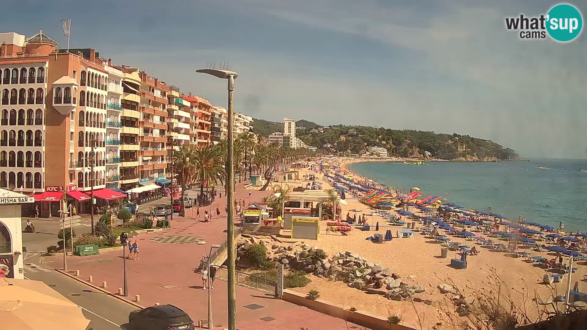Kamera v živo Lloret de Mar – plaža