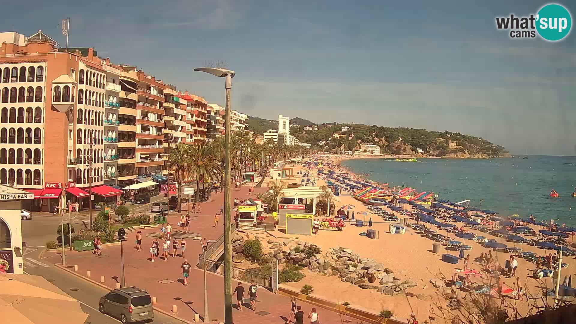 Webcam live Lloret de Mar – la spiaggia principale