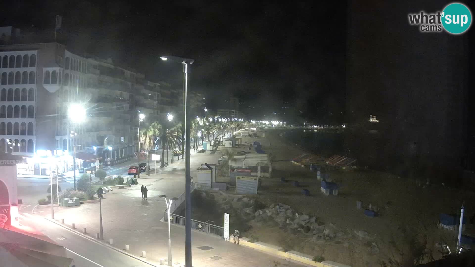 Webcam Lloret de Mar – the main beach – – Costa Brava – Spain