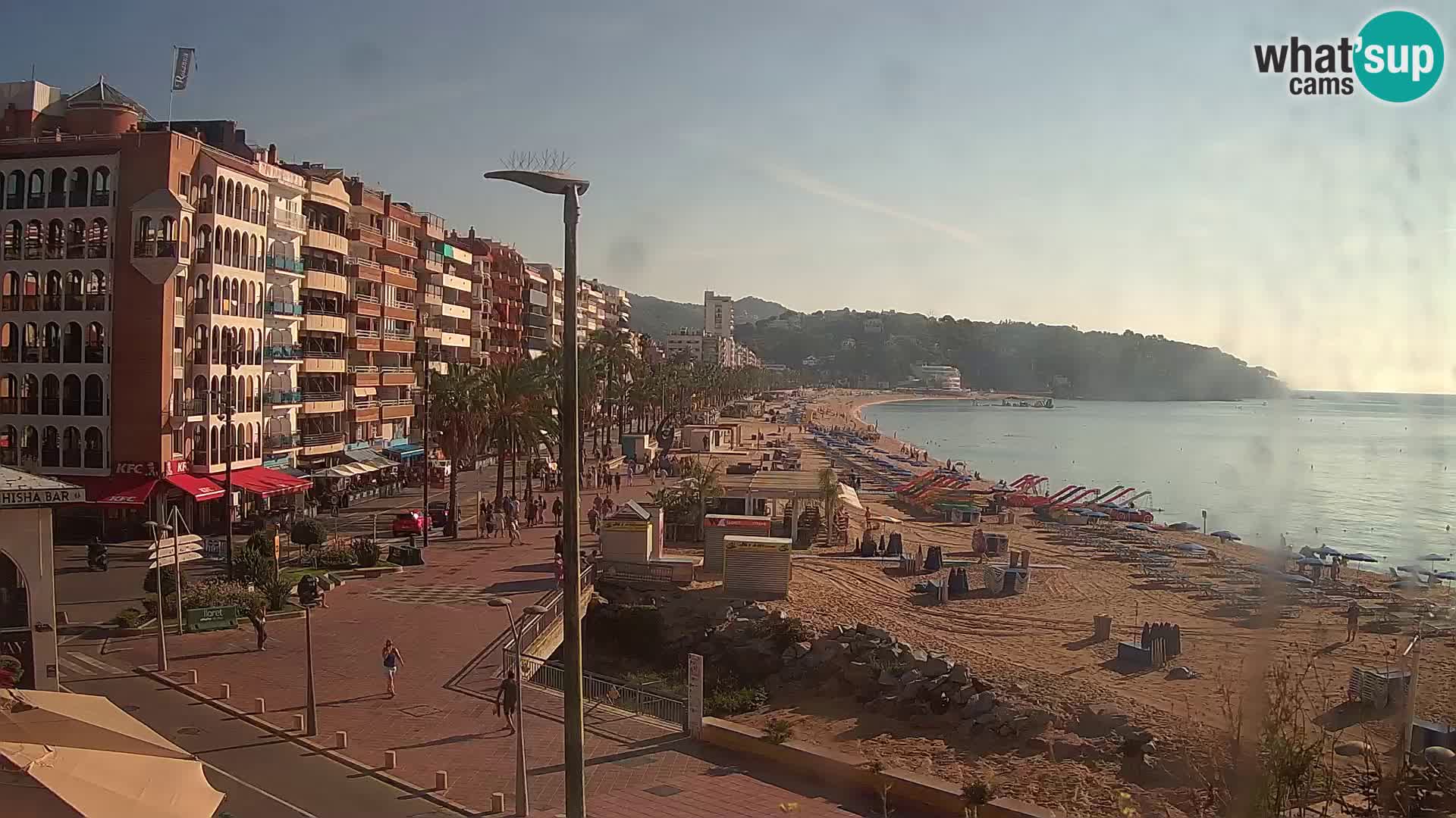 Kamera v živo Lloret de Mar – Glavna plaža