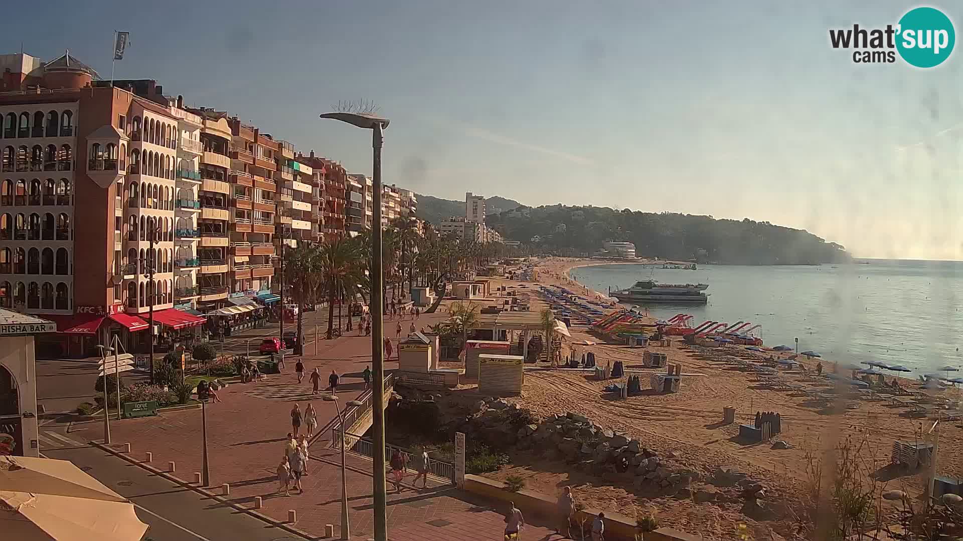 Webcam live Lloret de Mar – la spiaggia principale