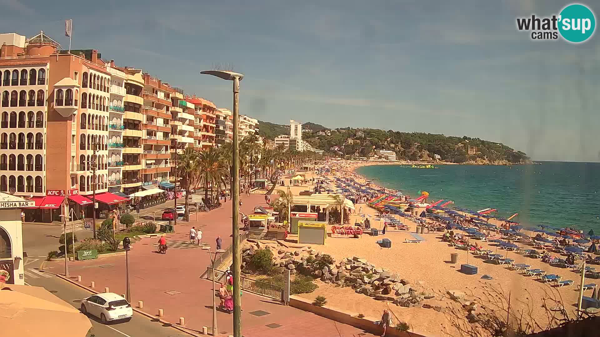 Webcam live Lloret de Mar – la spiaggia principale