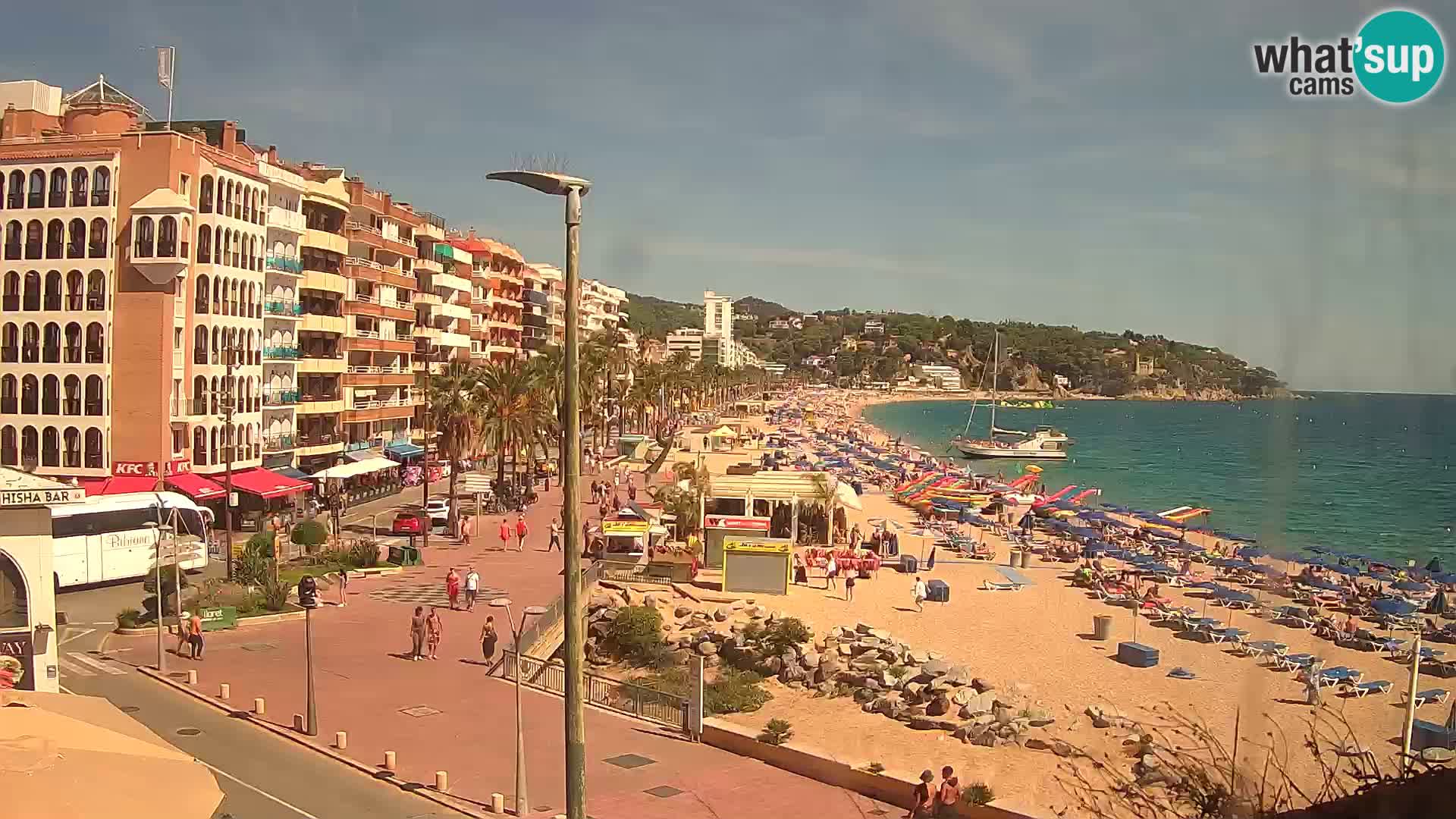 Kamera v živo Lloret de Mar – plaža