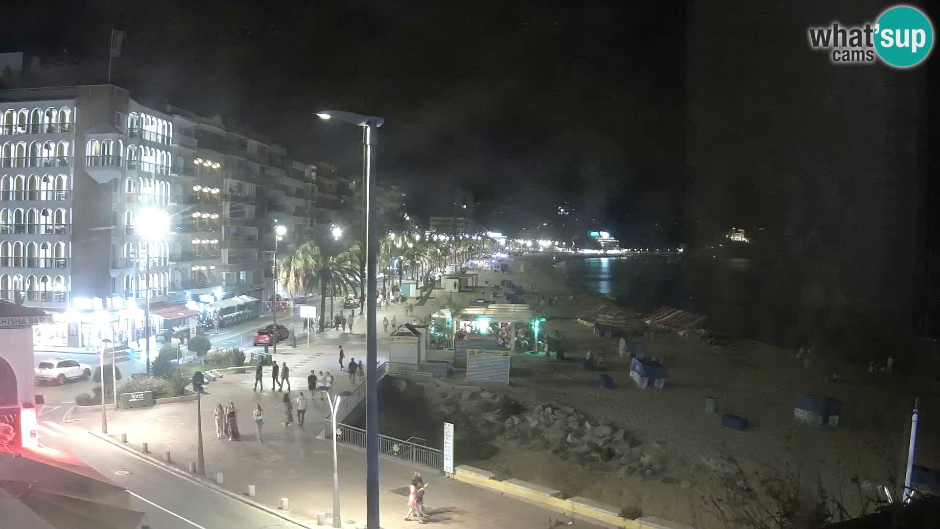 Webcam Lloret de Mar – the main beach – – Costa Brava – Spain