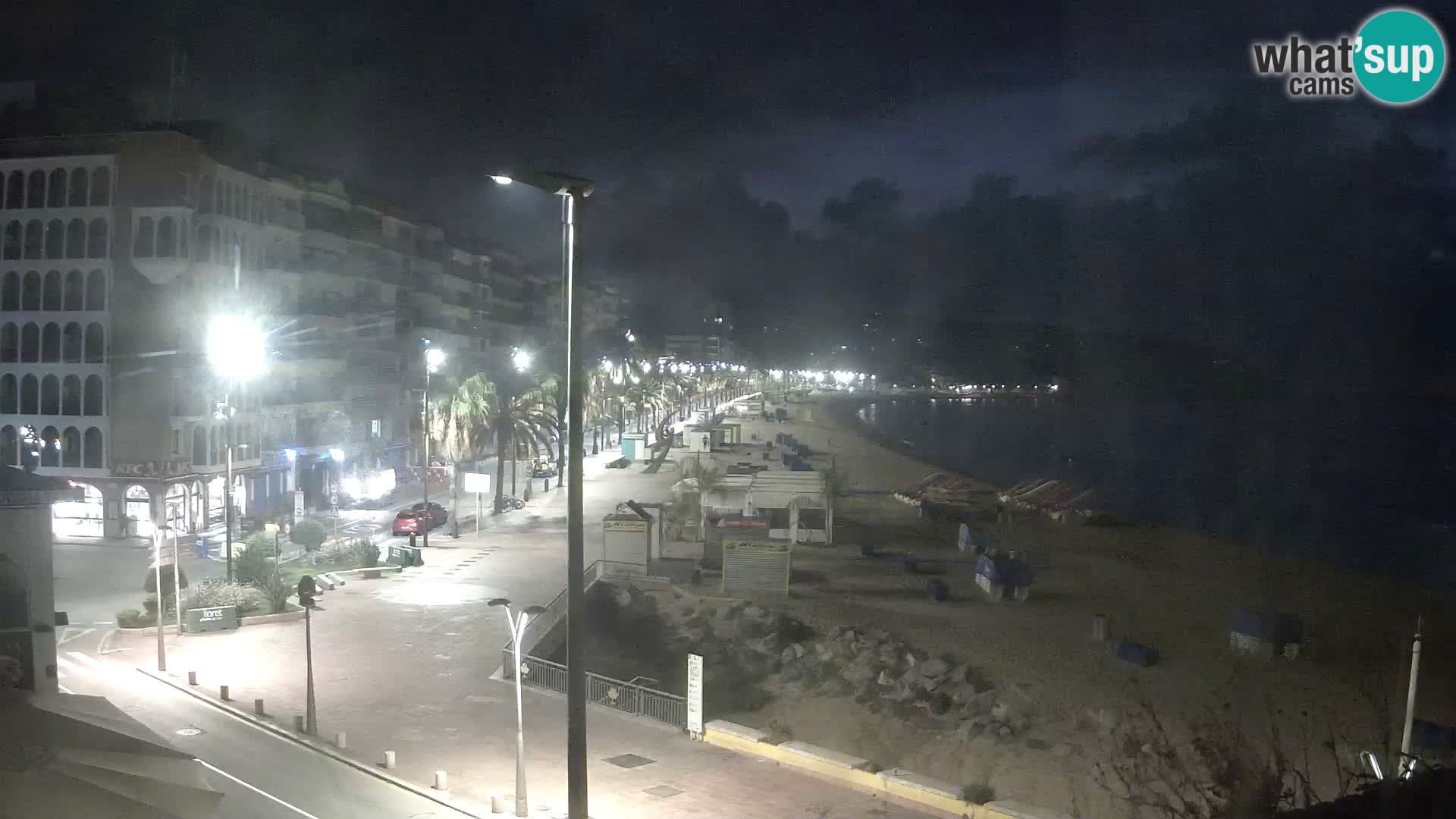 Webcam Lloret de Mar – the main beach – – Costa Brava – Spain