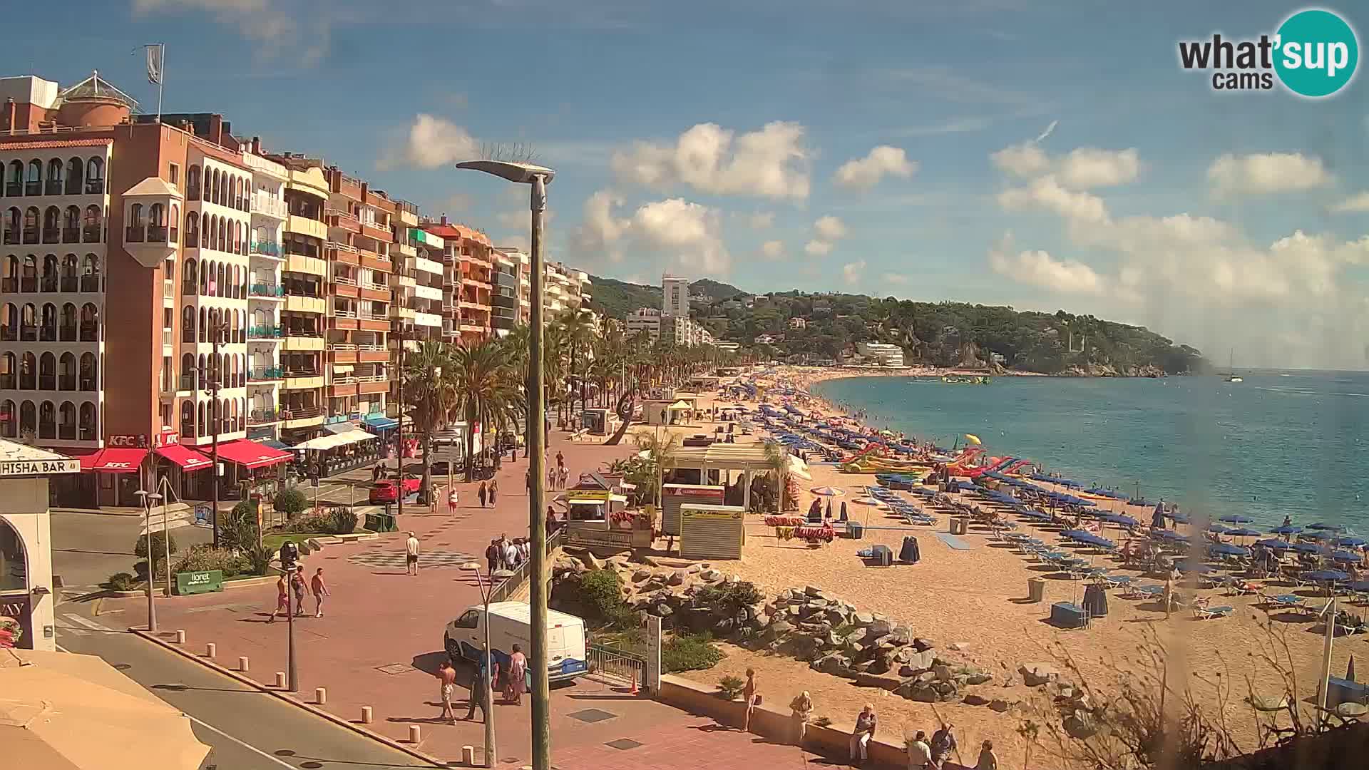 Webcam live Lloret de Mar – Playa
