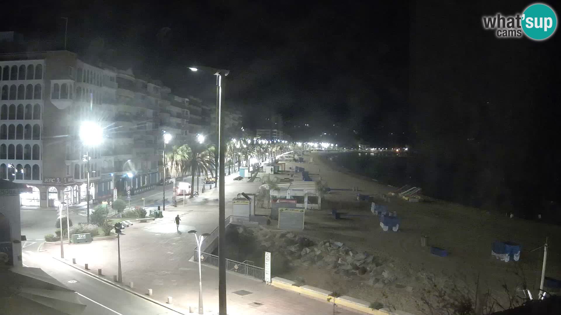 Webcam Lloret de Mar – the main beach – – Costa Brava – Spain