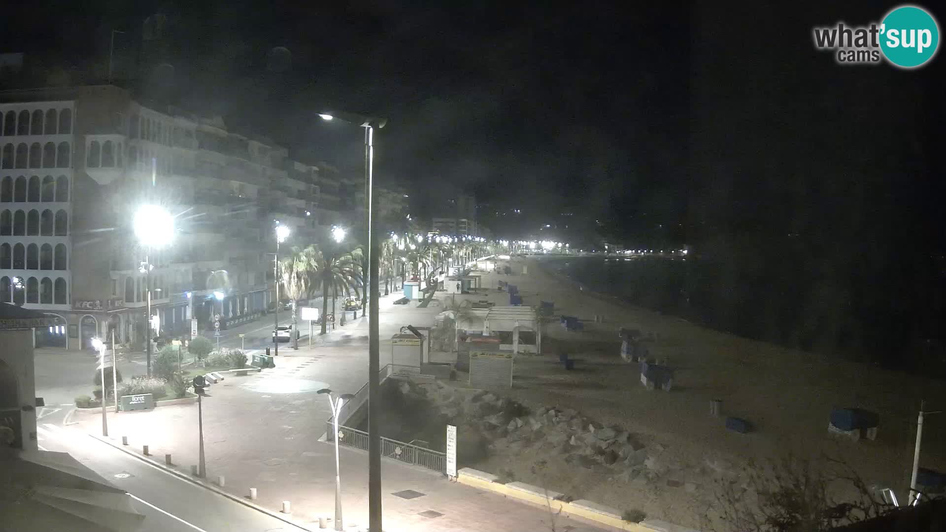 Webcam Lloret de Mar – the main beach – – Costa Brava – Spain