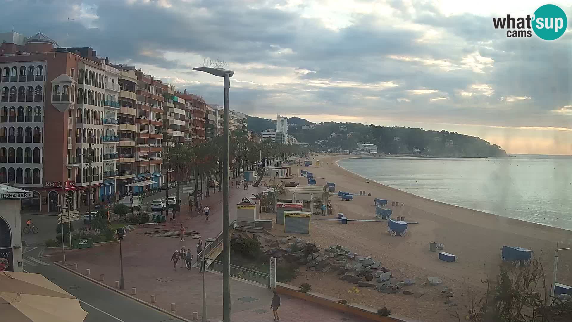 Kamera v živo Lloret de Mar – plaža