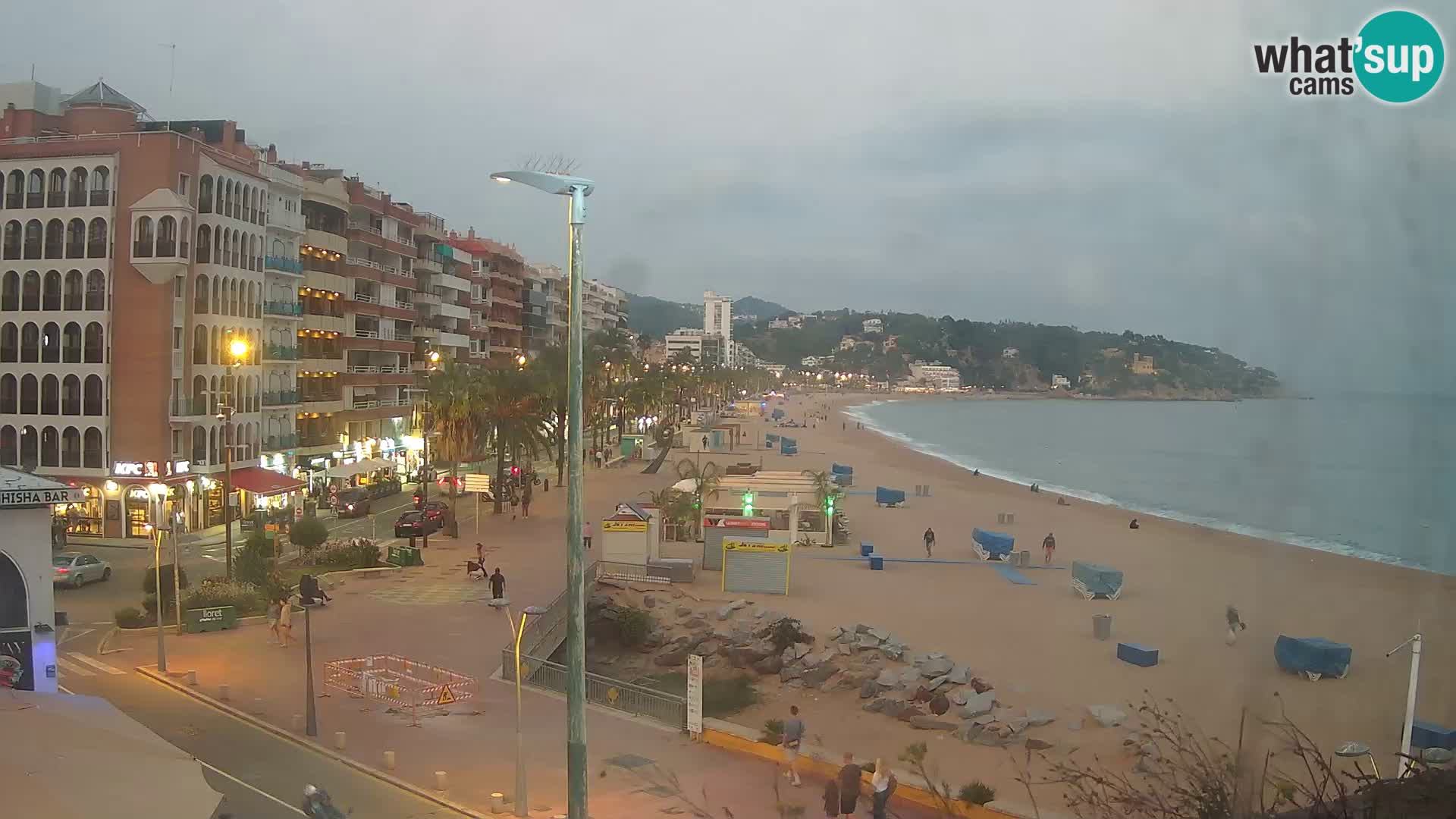 Webcam Lloret de Mar – the main beach – – Costa Brava – Spain