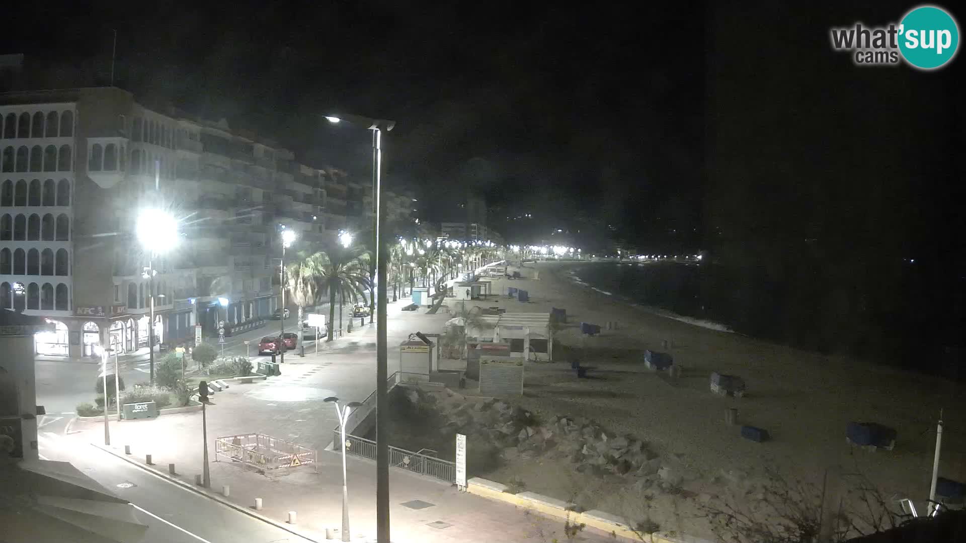 Webcam Lloret de Mar – the main beach – – Costa Brava – Spain
