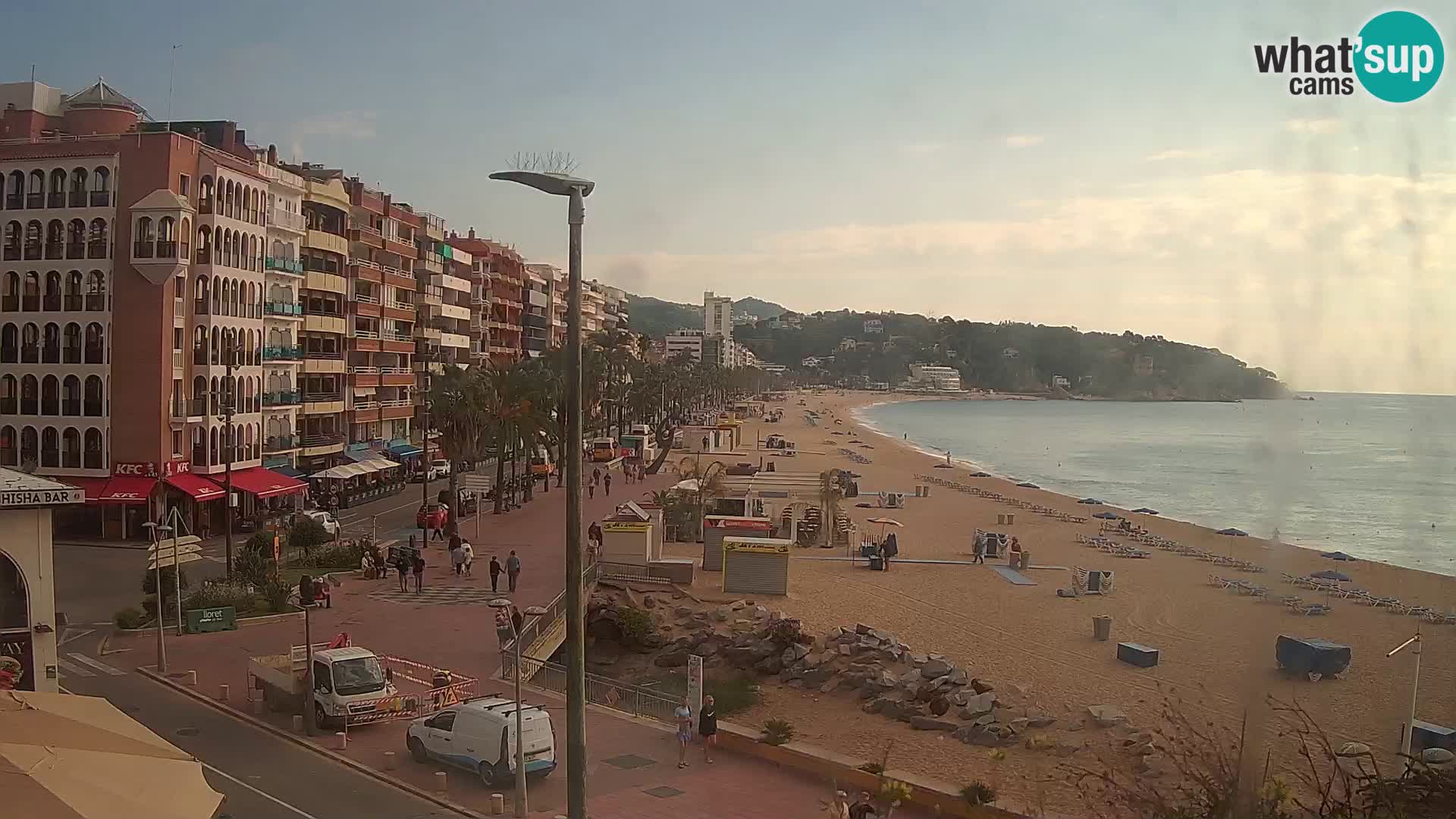 Webcam streaming Lloret de Mar – Plage