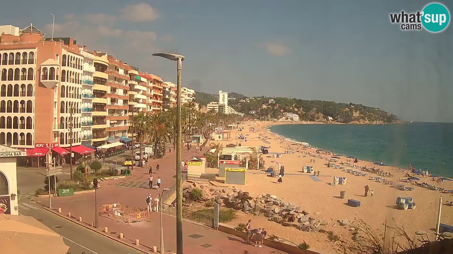 Kamera v živo Lloret de Mar – plaža