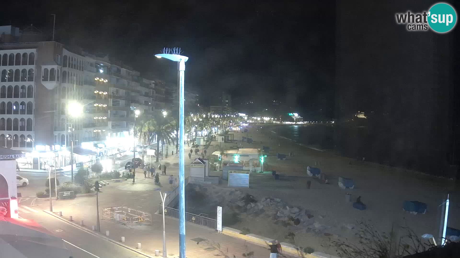 Webcam Lloret de Mar – the main beach – – Costa Brava – Spain