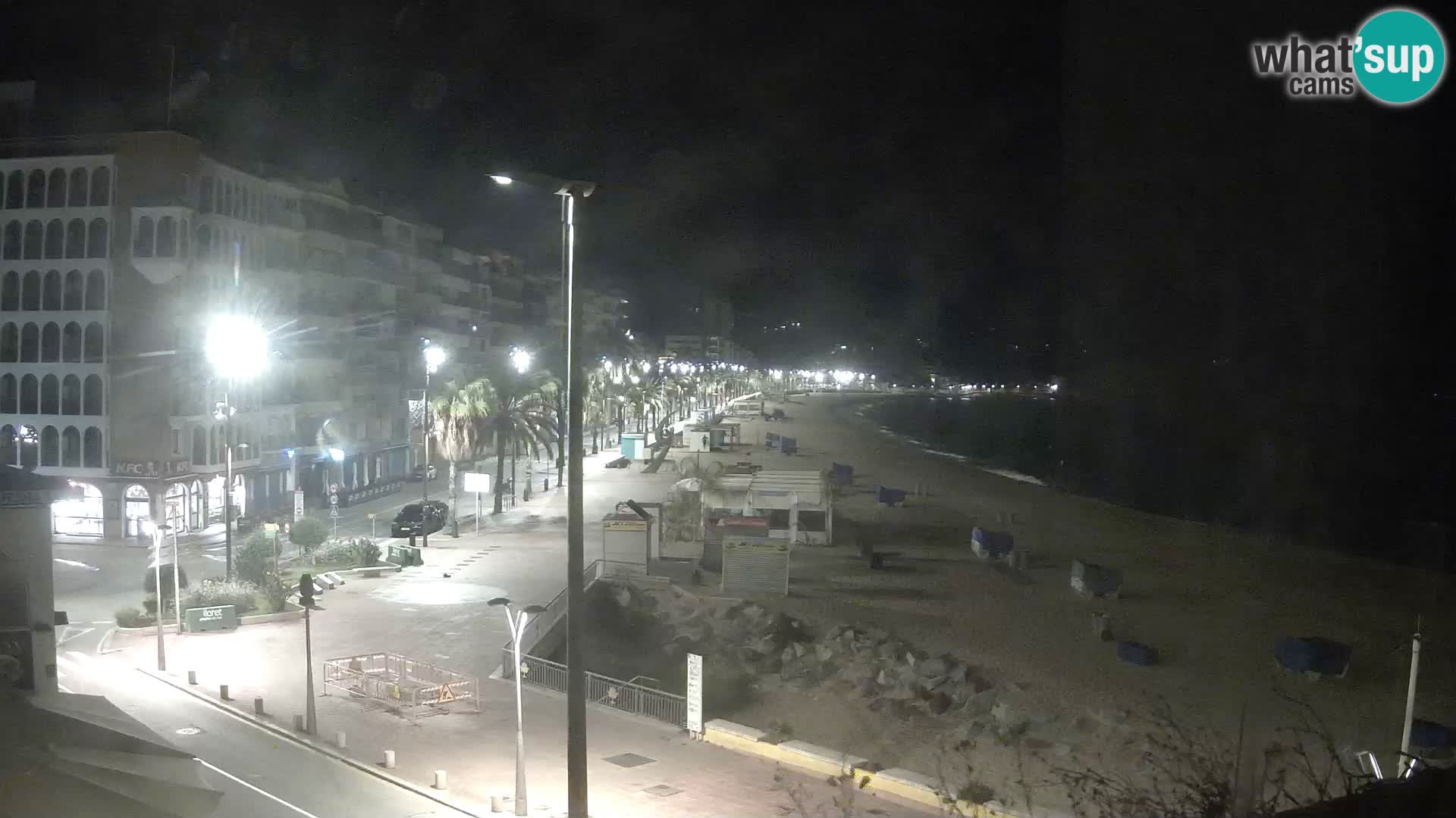 Webcam Lloret de Mar – the main beach – – Costa Brava – Spain