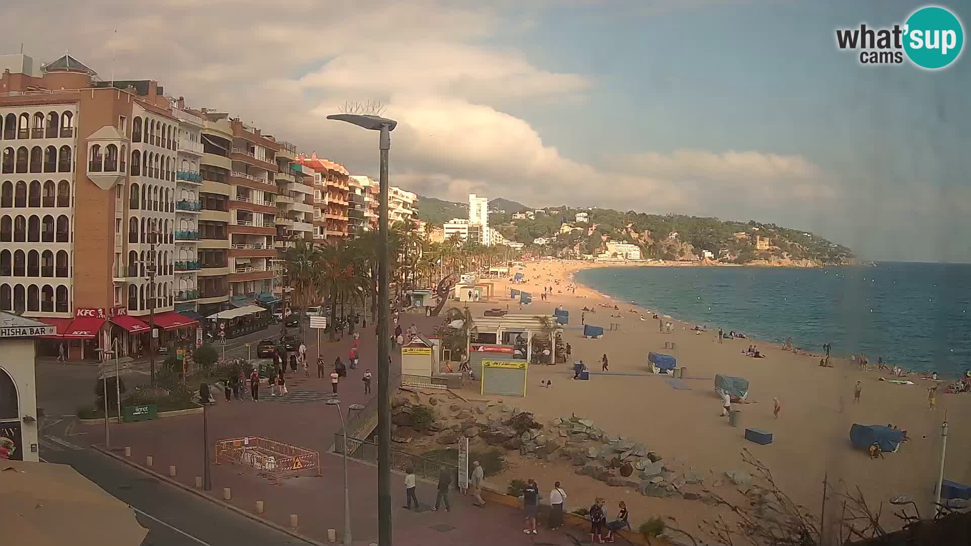 Webcam live Lloret de Mar – Playa