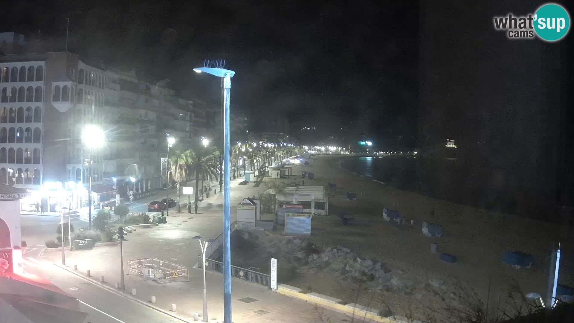 Web kamera Lloret de Mar – plaža