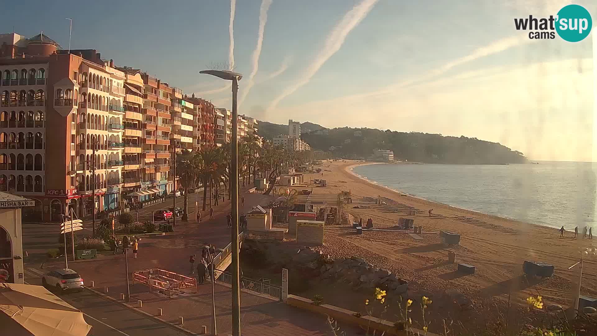 Kamera v živo Lloret de Mar – plaža