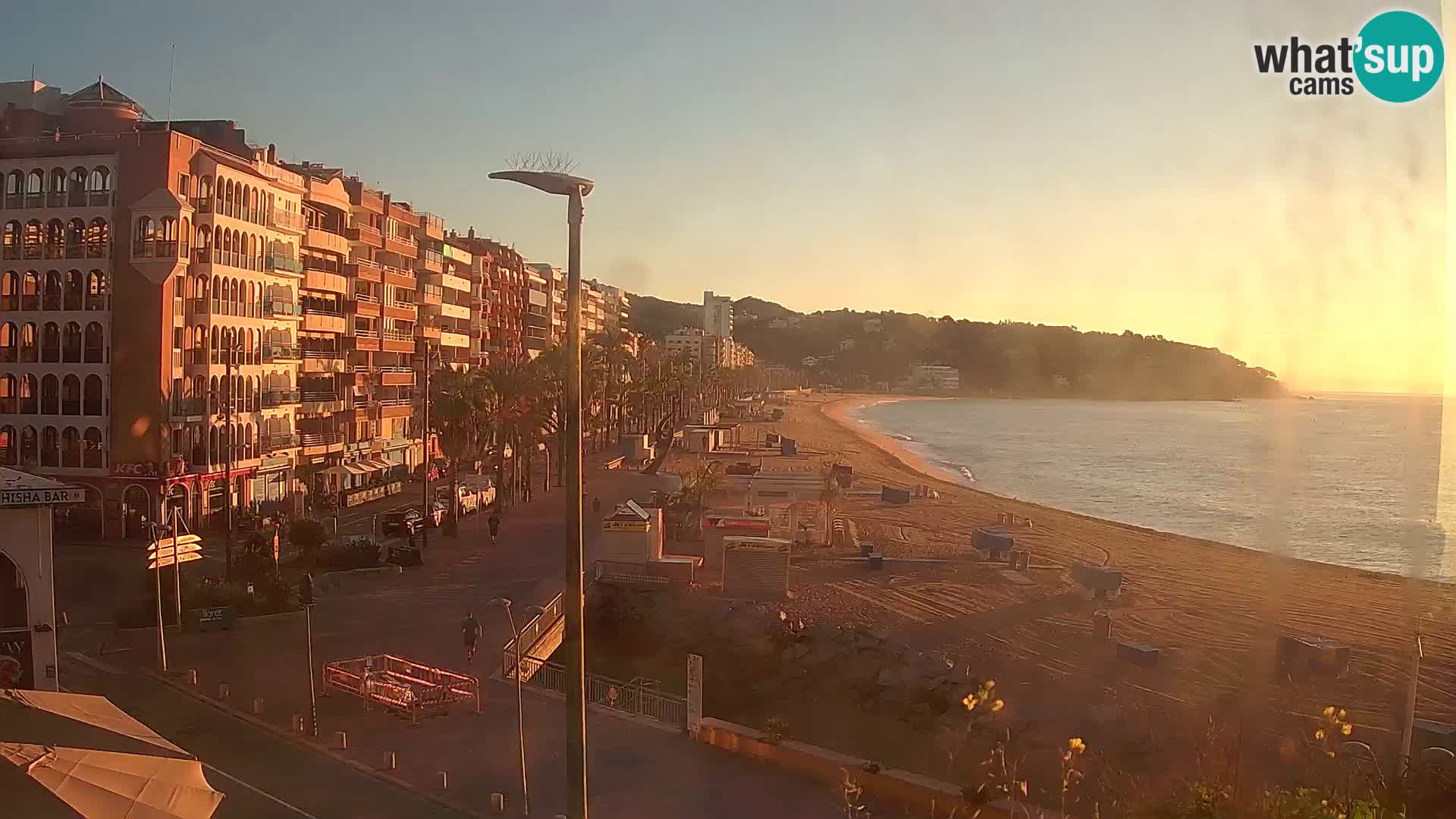 Kamera v živo Lloret de Mar – plaža