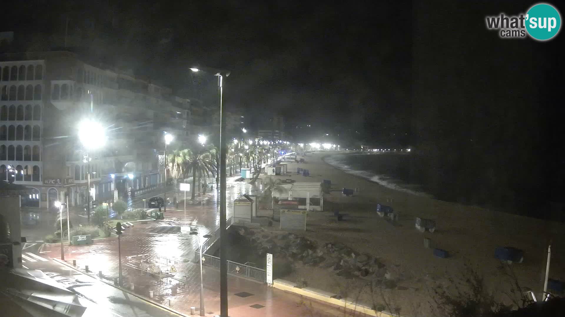 Web kamera Lloret de Mar – plaža