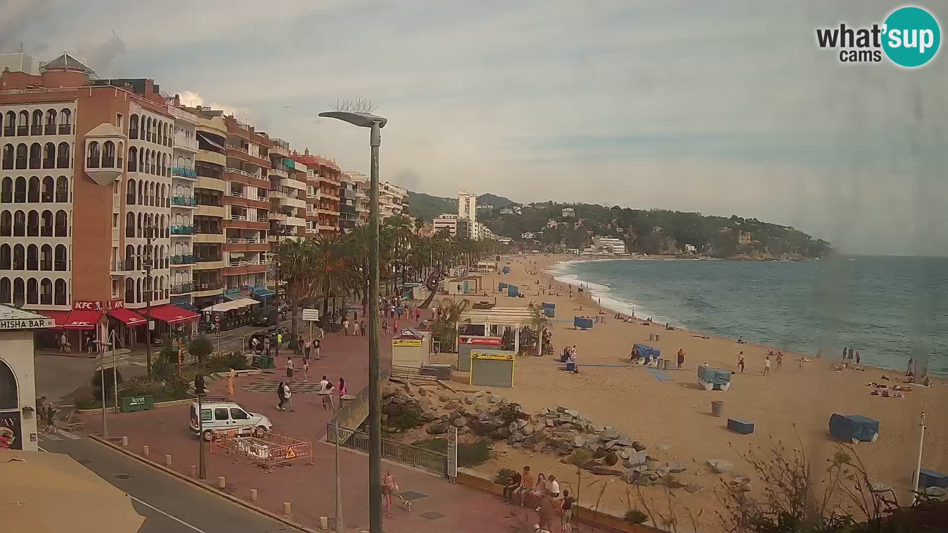 Kamera v živo Lloret de Mar – plaža