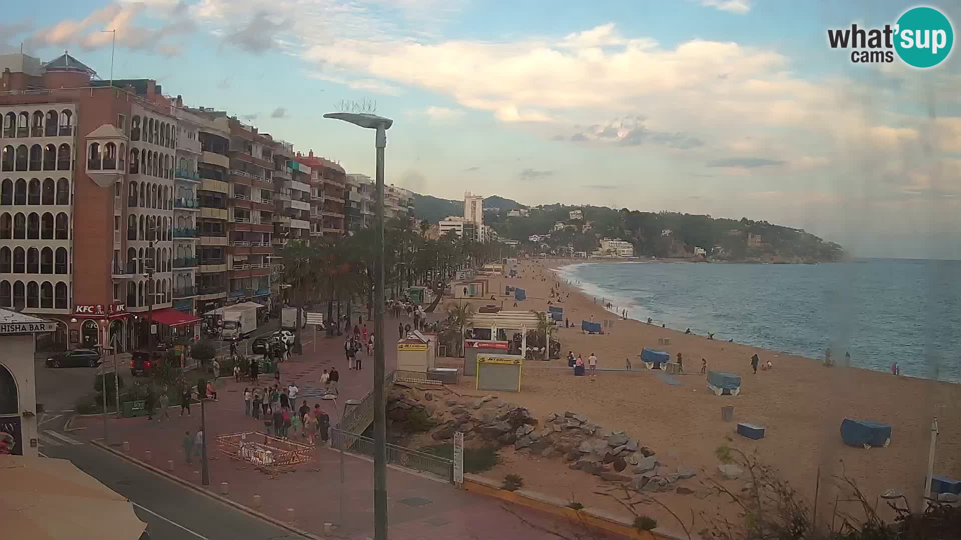 Kamera v živo Lloret de Mar – plaža