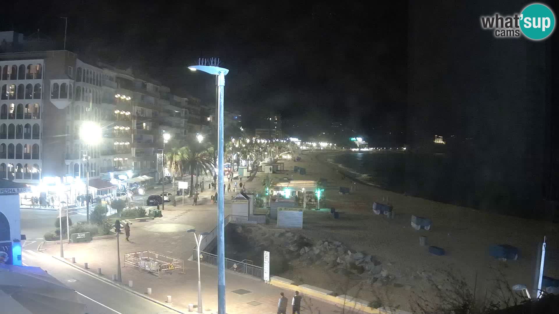 Webcam Lloret de Mar – the main beach – – Costa Brava – Spain