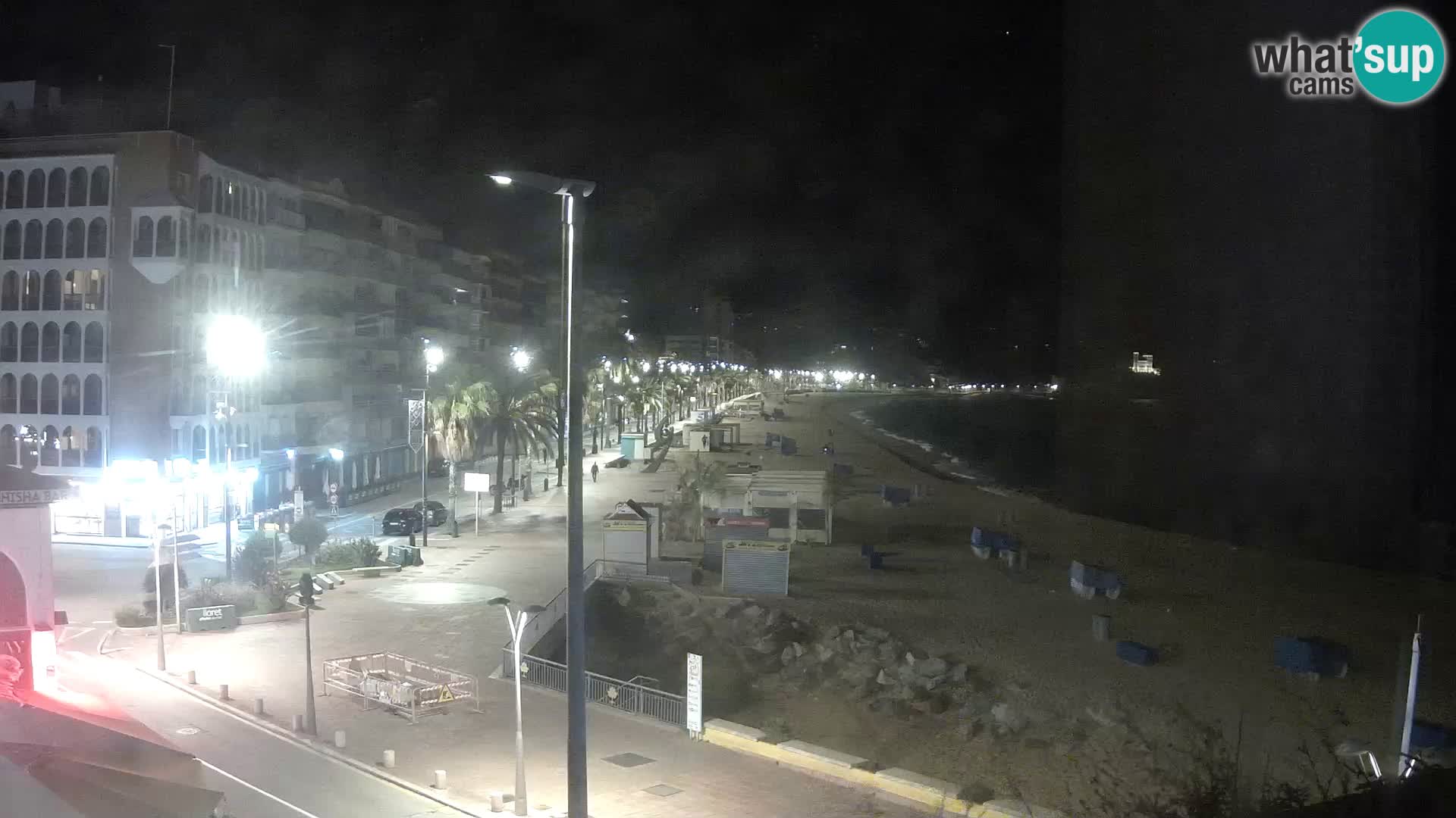 Web kamera Lloret de Mar – plaža