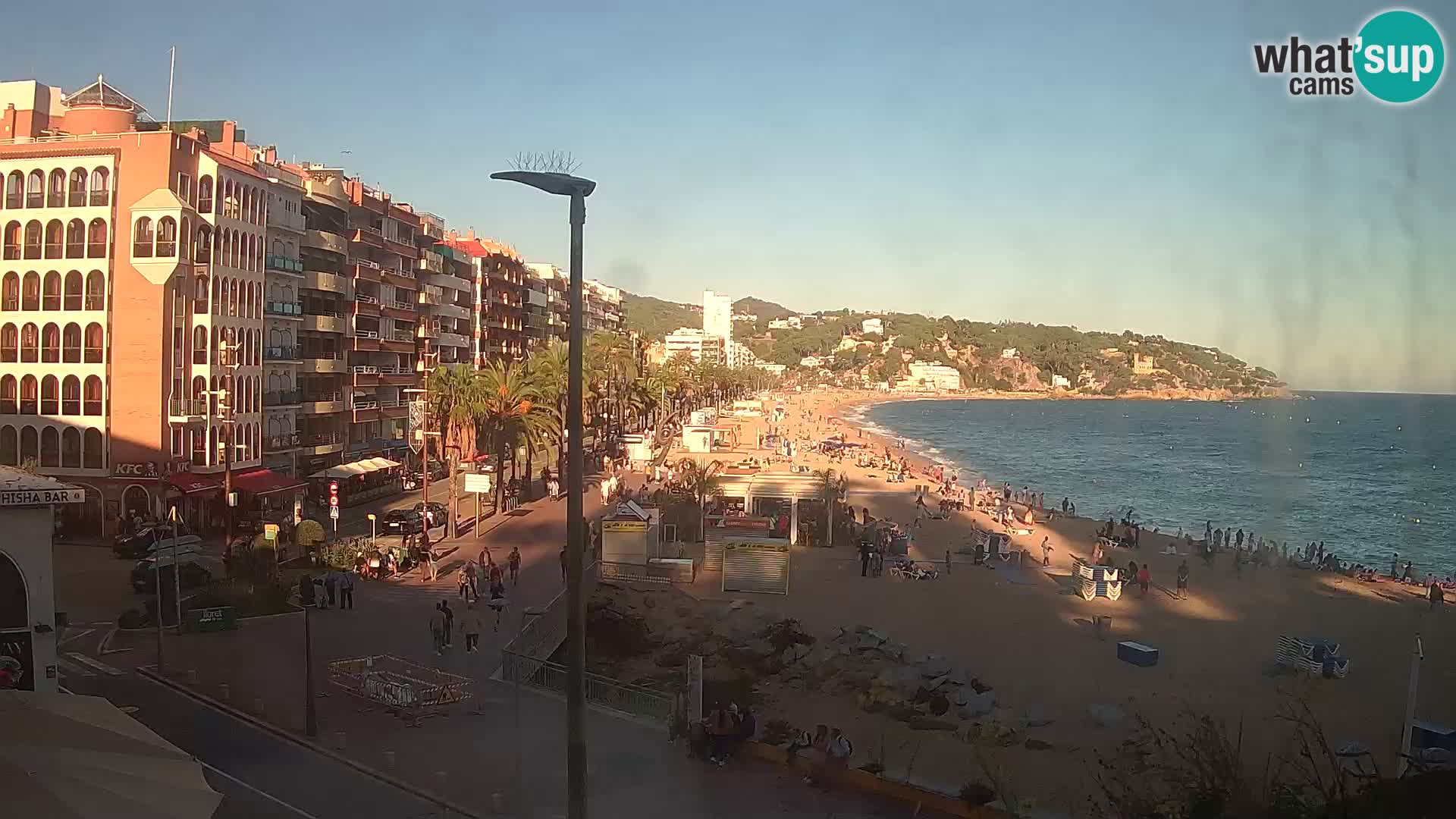 Kamera v živo Lloret de Mar – plaža