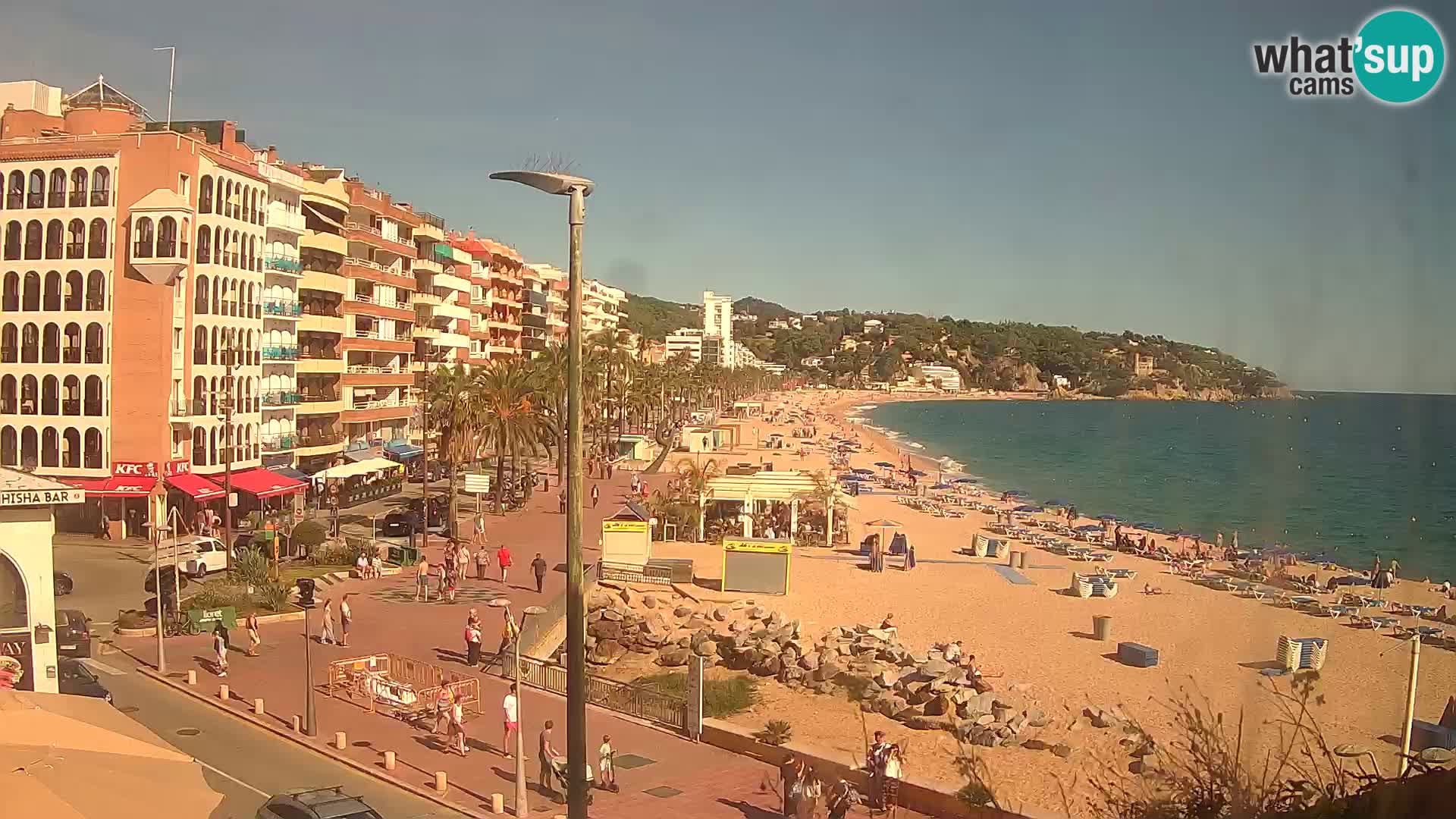 Webcam live Lloret de Mar – la spiaggia principale