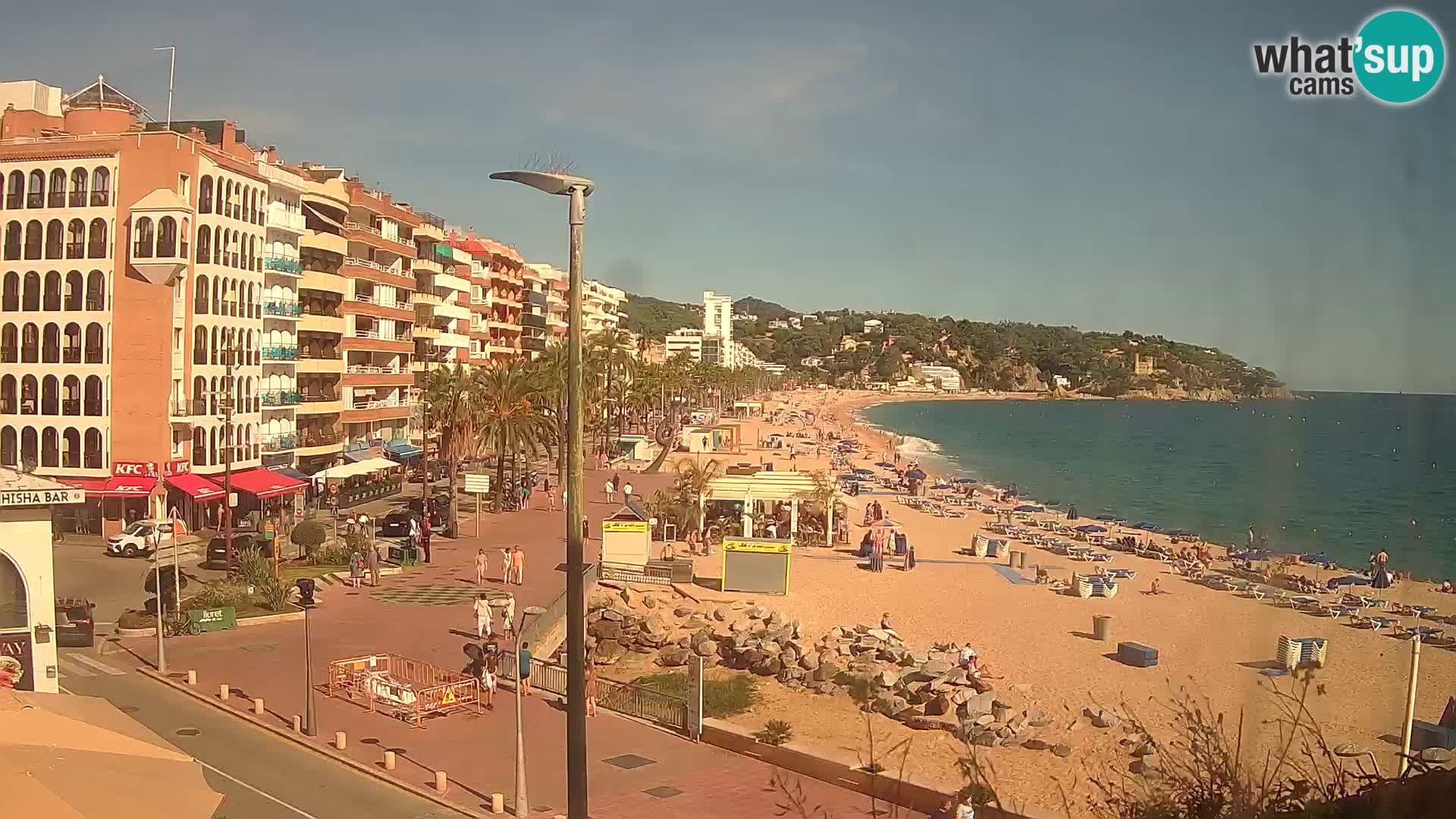 Webcam live Lloret de Mar – la spiaggia principale