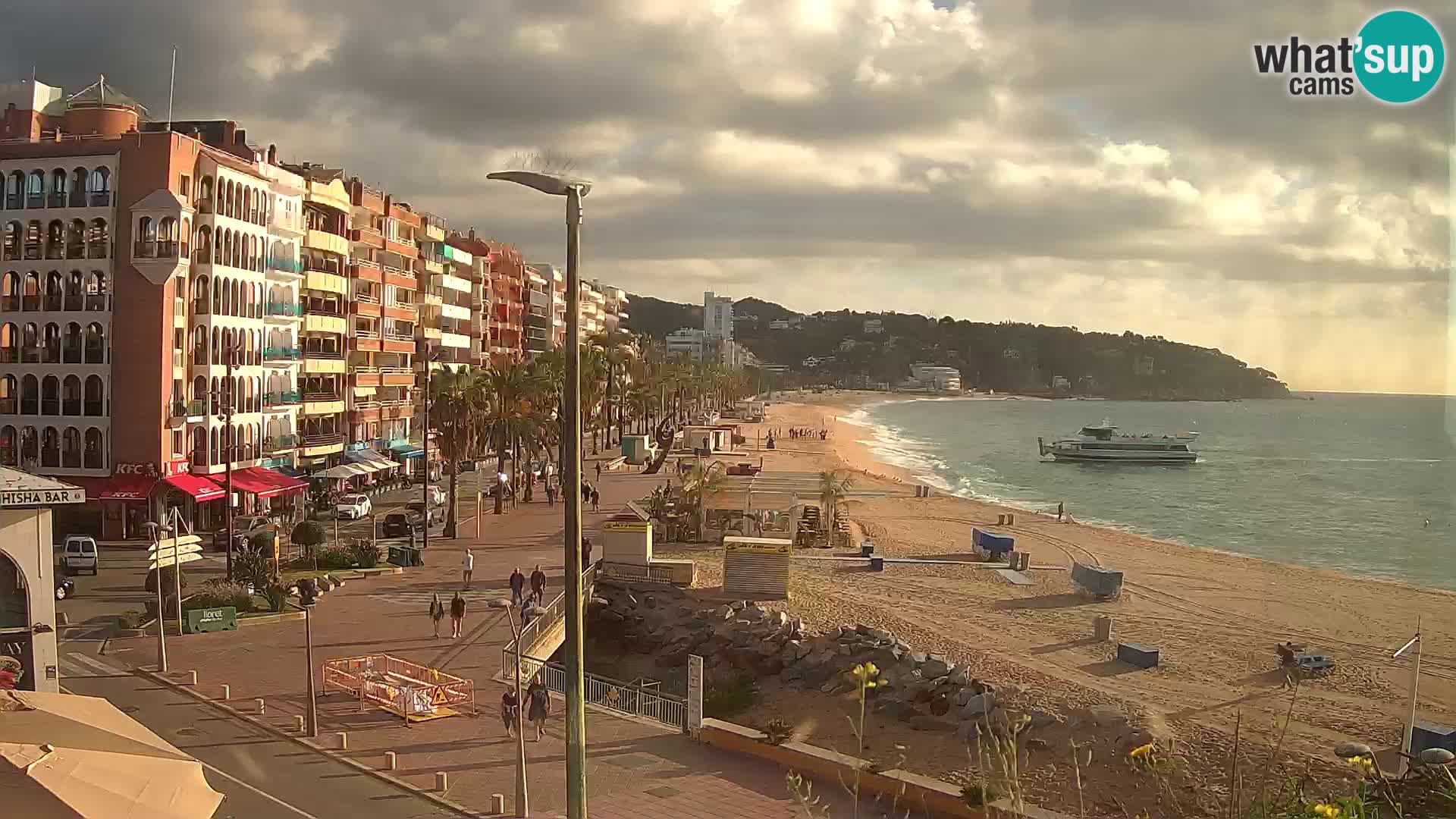 Webcam live Lloret de Mar – Hauptstrand