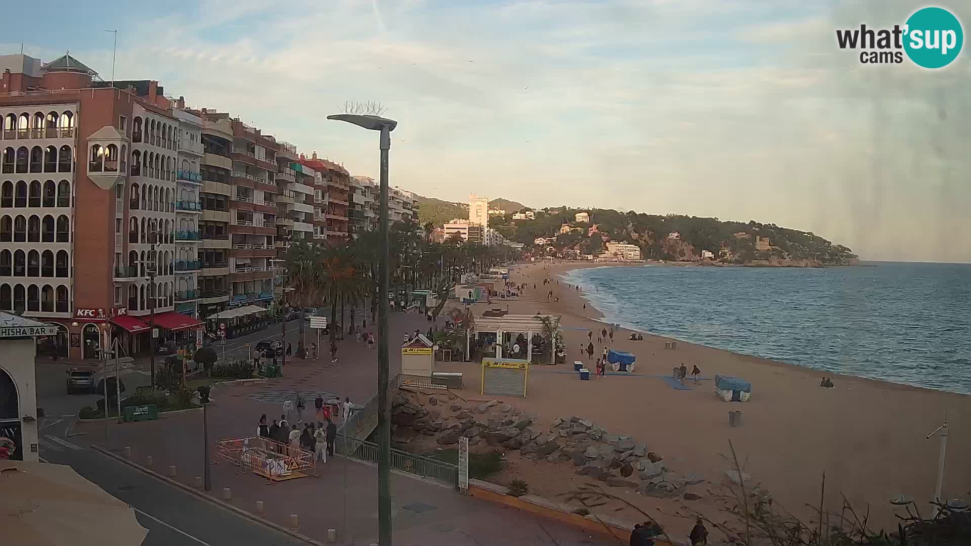 Webcam live Lloret de Mar – Hauptstrand