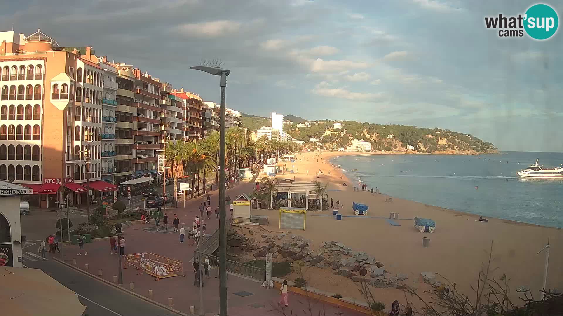 Webcam streaming Lloret de Mar – Plage