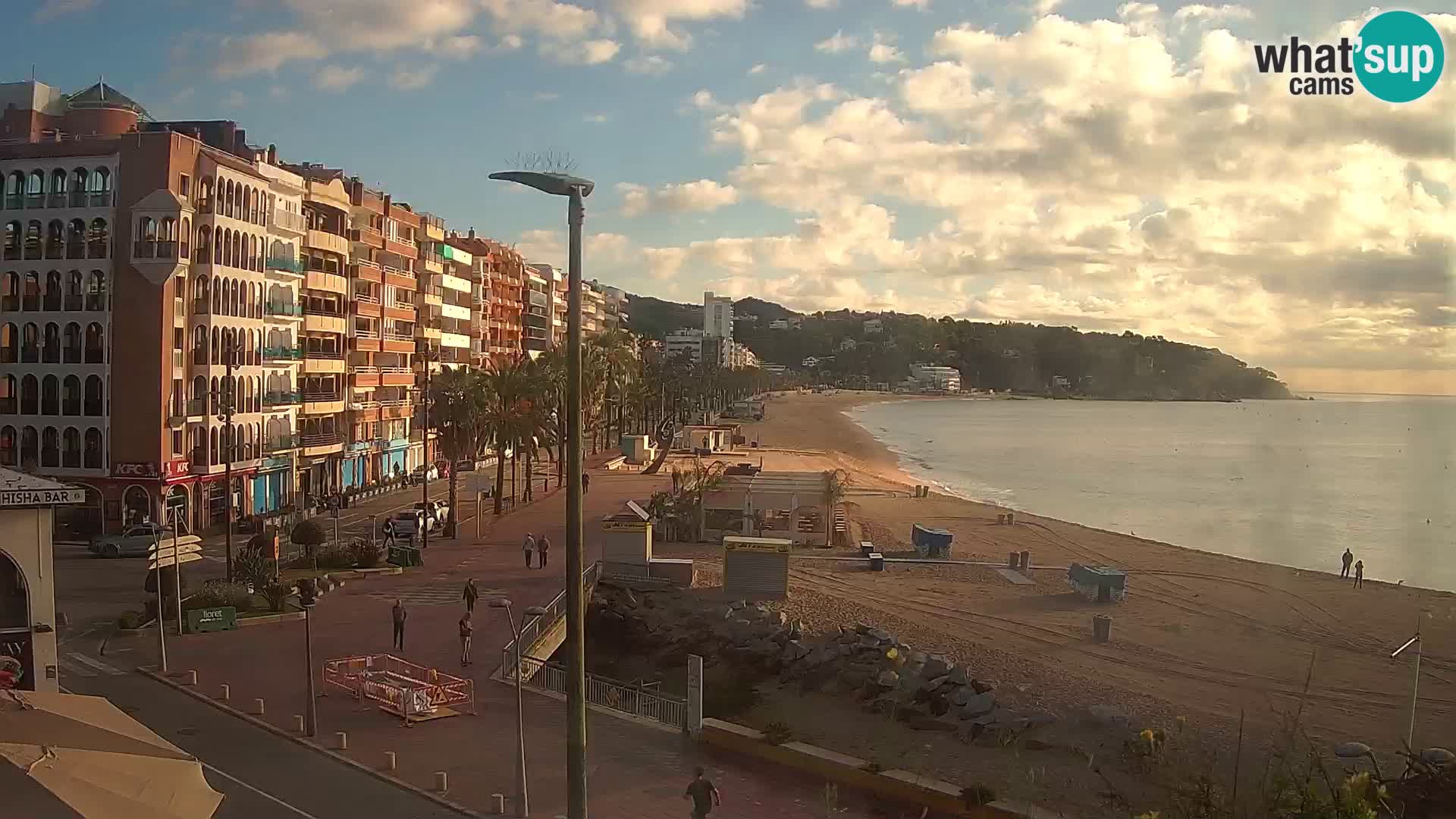 Kamera v živo Lloret de Mar – Glavna plaža