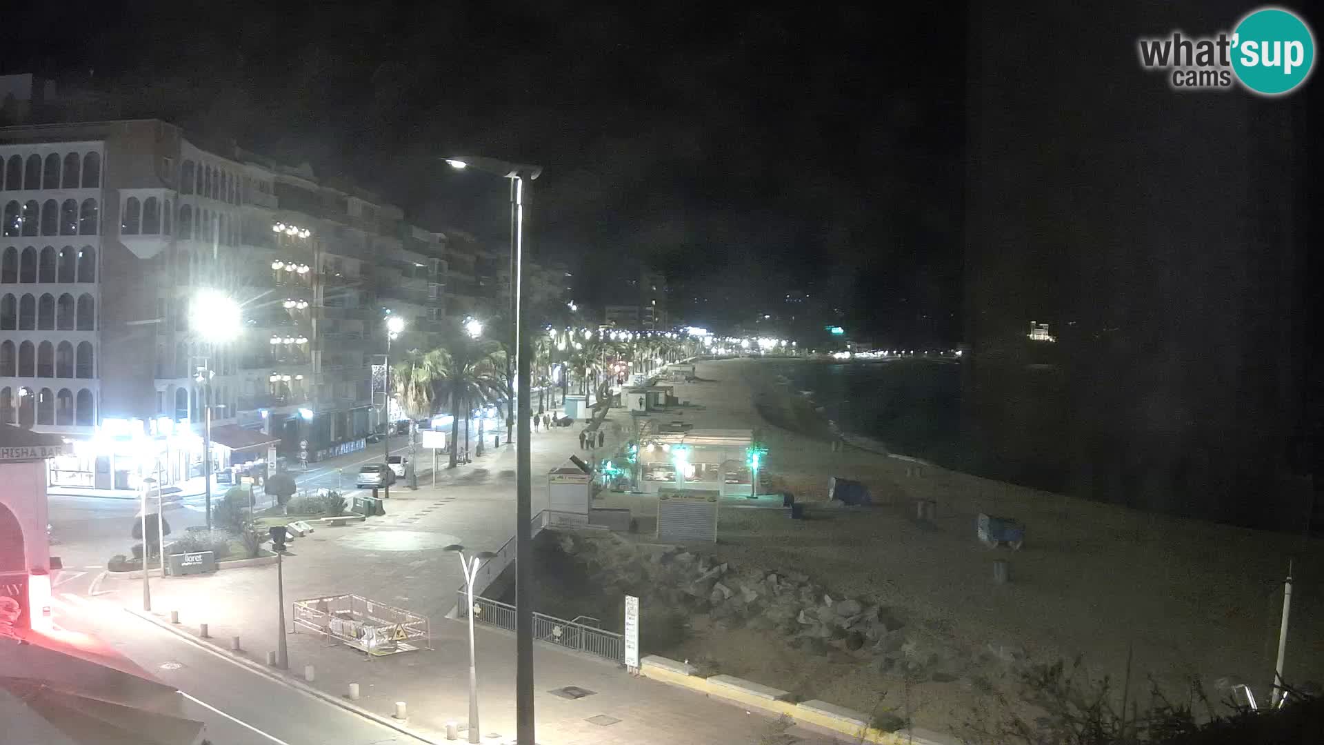 Web kamera Lloret de Mar – plaža