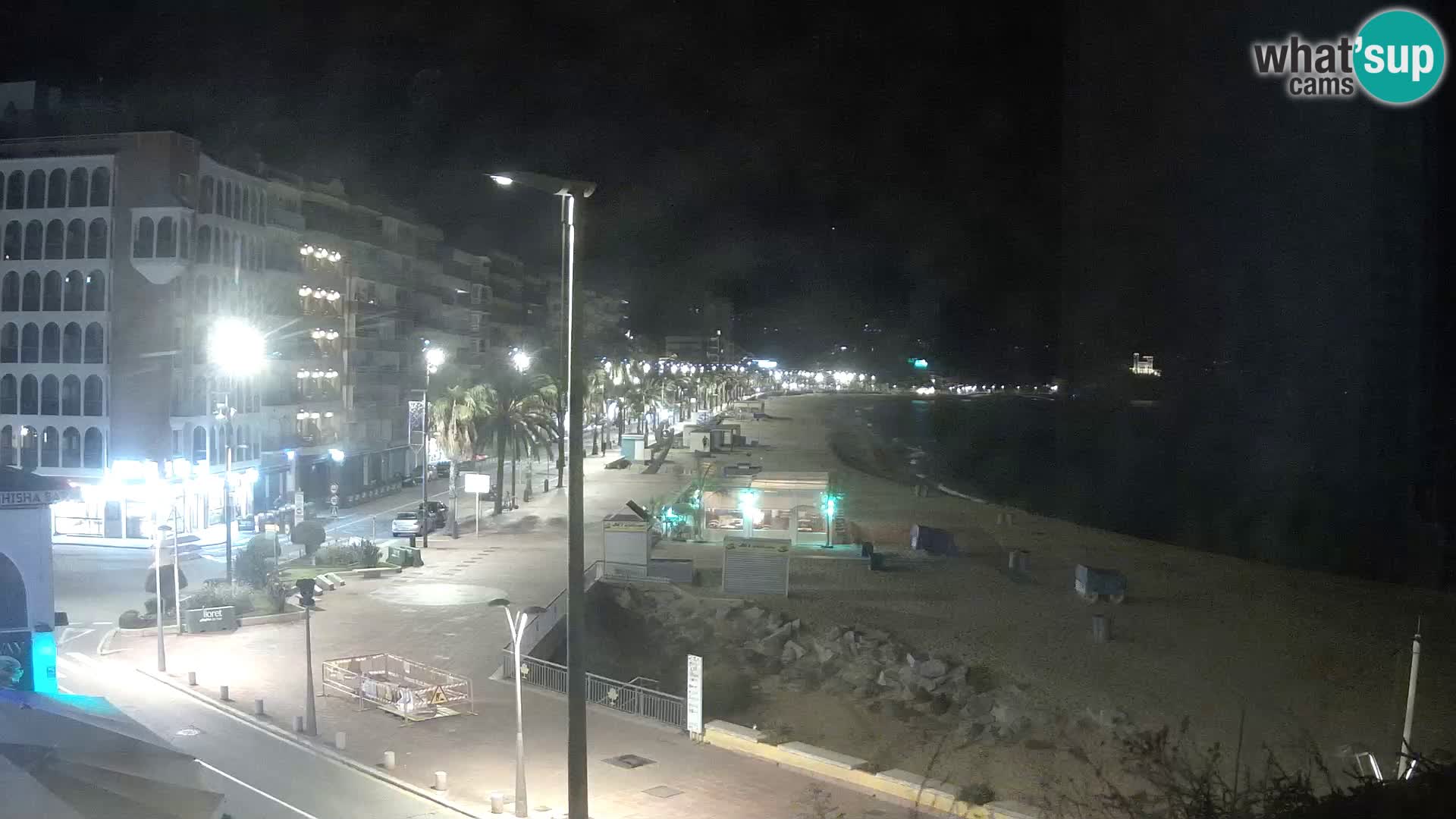 Webcam Lloret de Mar – the main beach – – Costa Brava – Spain