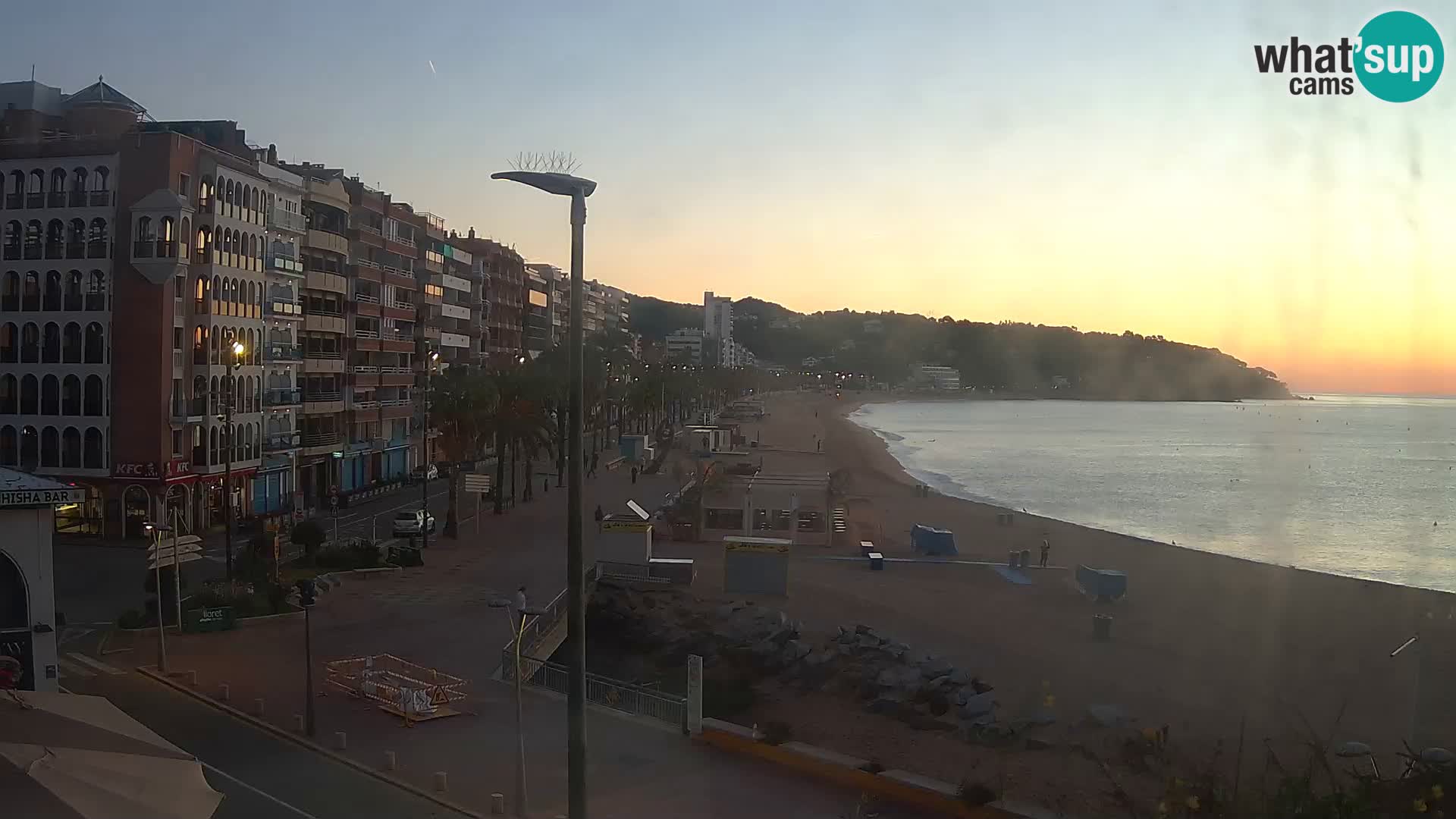 Kamera v živo Lloret de Mar – plaža