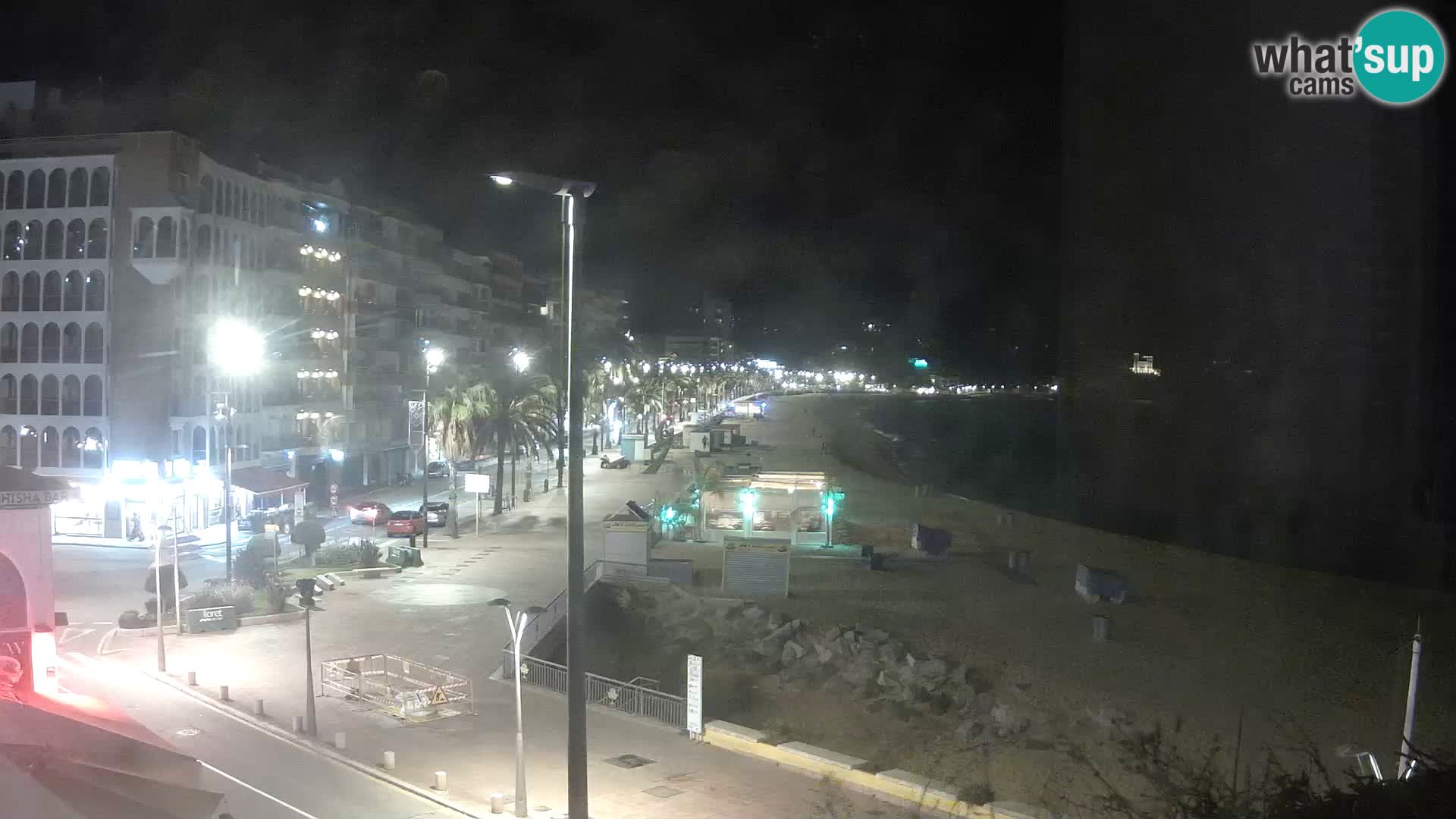 Webcam Lloret de Mar – the main beach – – Costa Brava – Spain