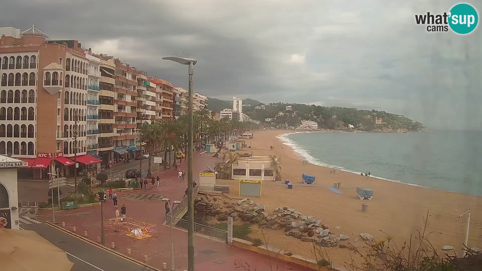 Kamera v živo Lloret de Mar – plaža