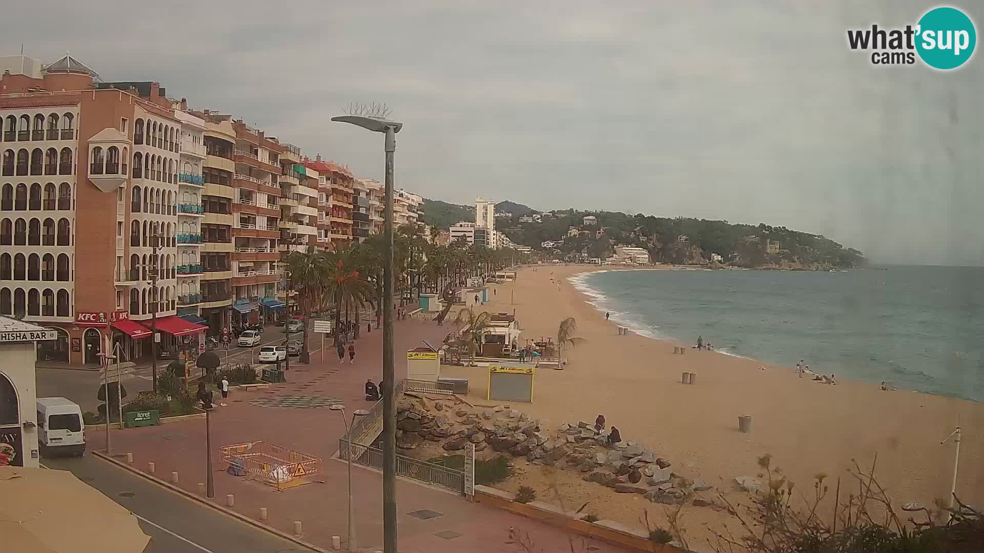 Kamera v živo Lloret de Mar – plaža