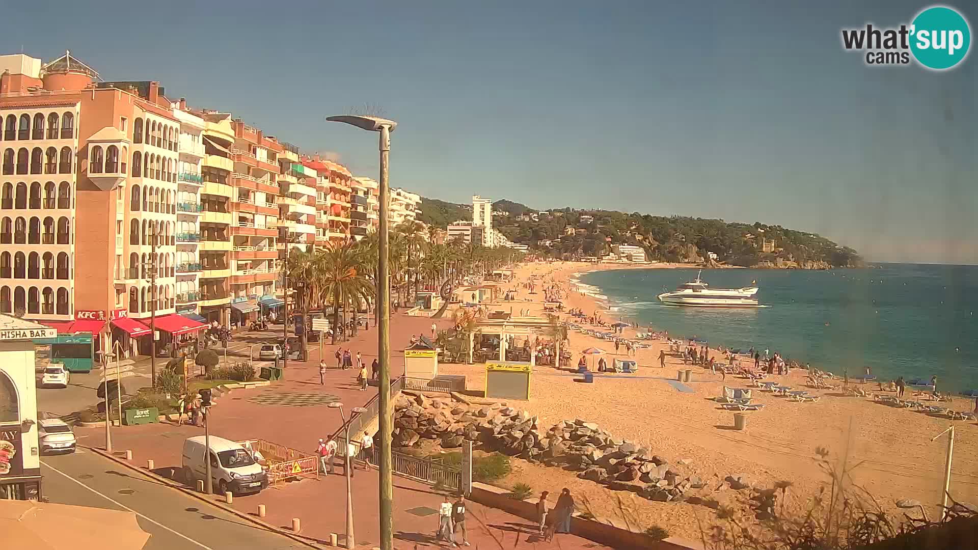 Webcam streaming Lloret de Mar – Plage