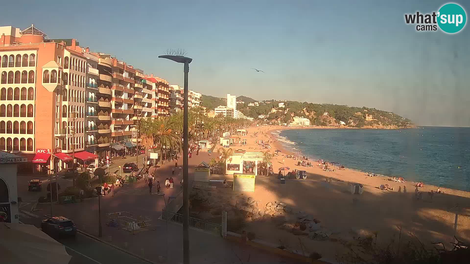 Webcam streaming Lloret de Mar – Plage