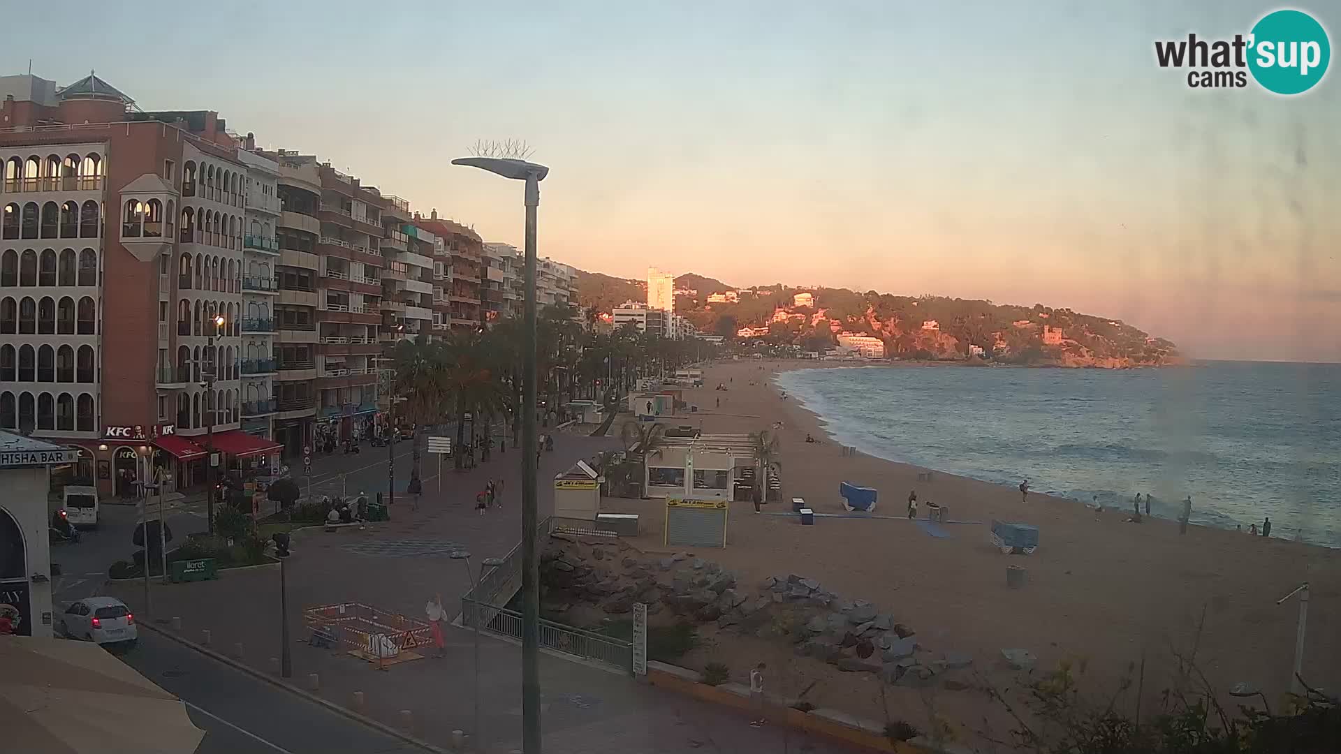 Webcam live Lloret de Mar – la spiaggia principale