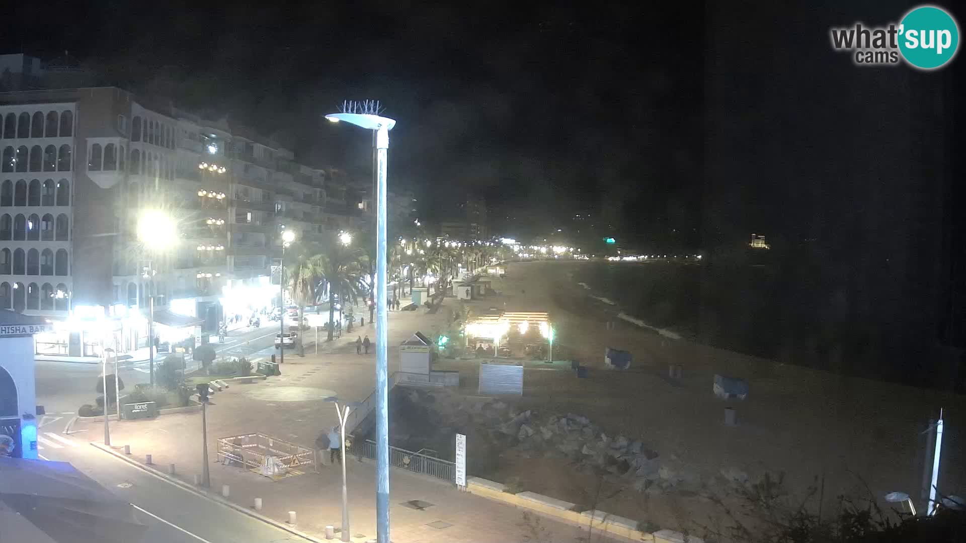 Web kamera Lloret de Mar – plaža