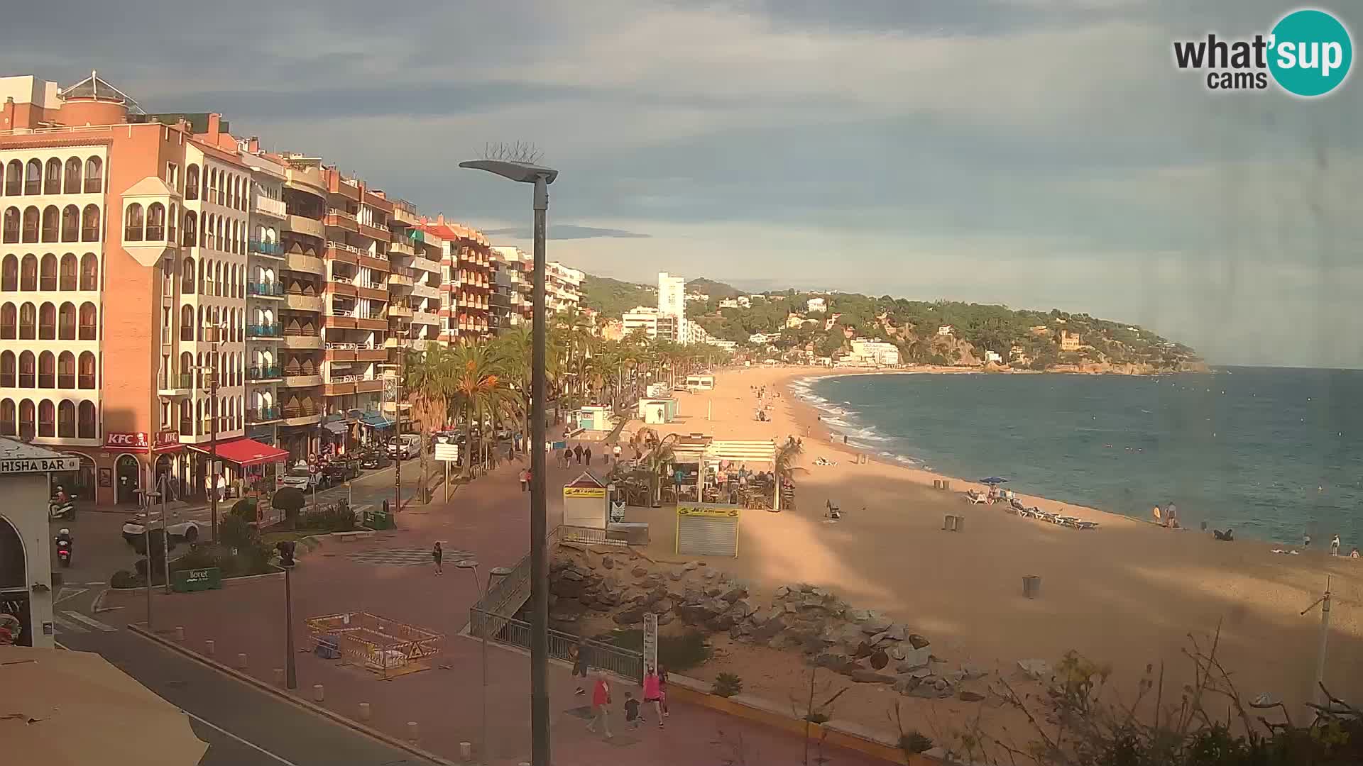 Webcam streaming Lloret de Mar – Plage