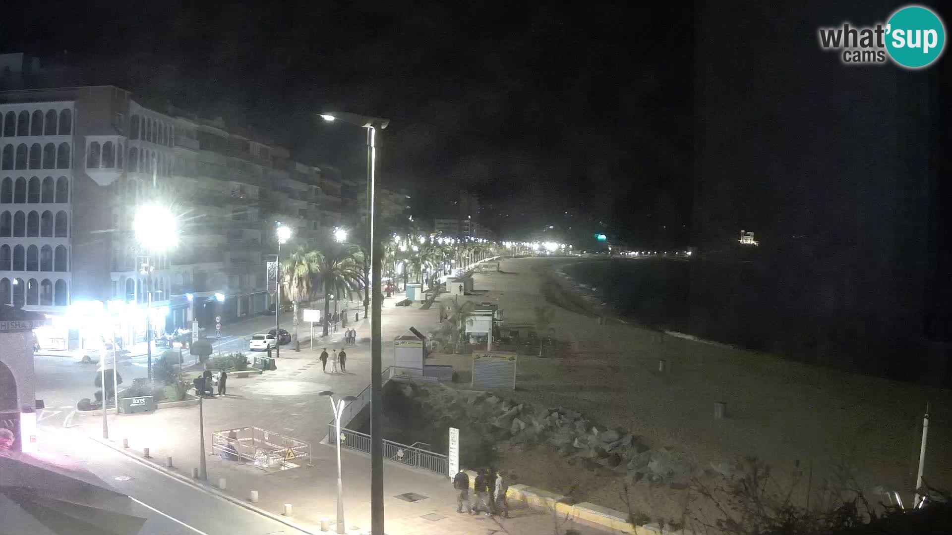 Webcam Lloret de Mar – the main beach – – Costa Brava – Spain