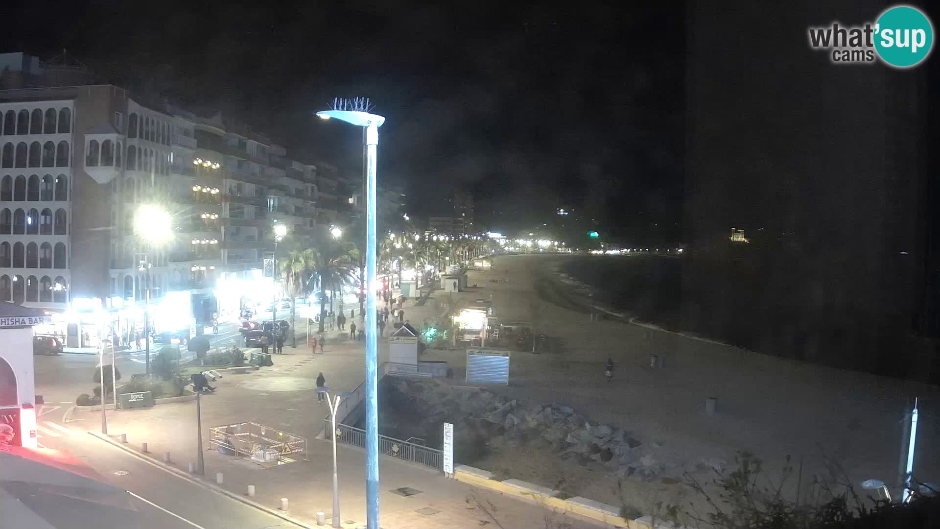 Web kamera Lloret de Mar – plaža