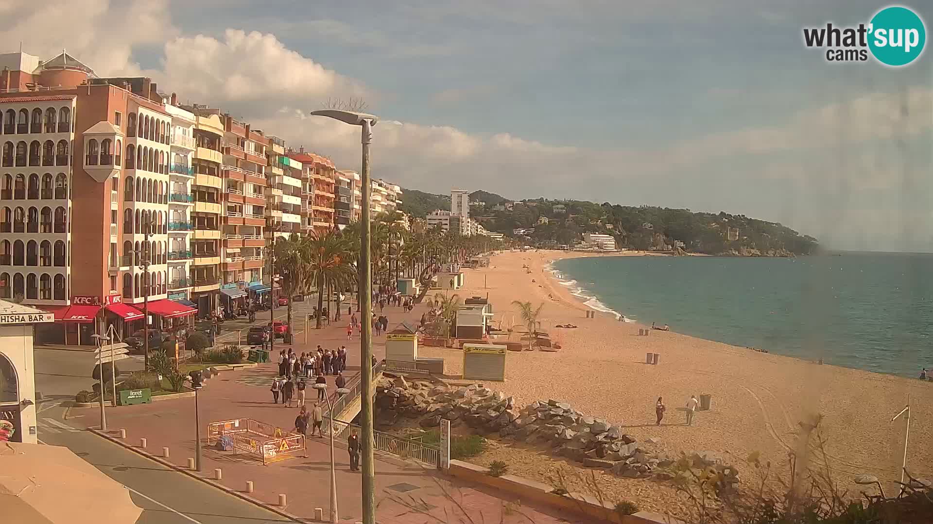 Webcam streaming Lloret de Mar – Plage