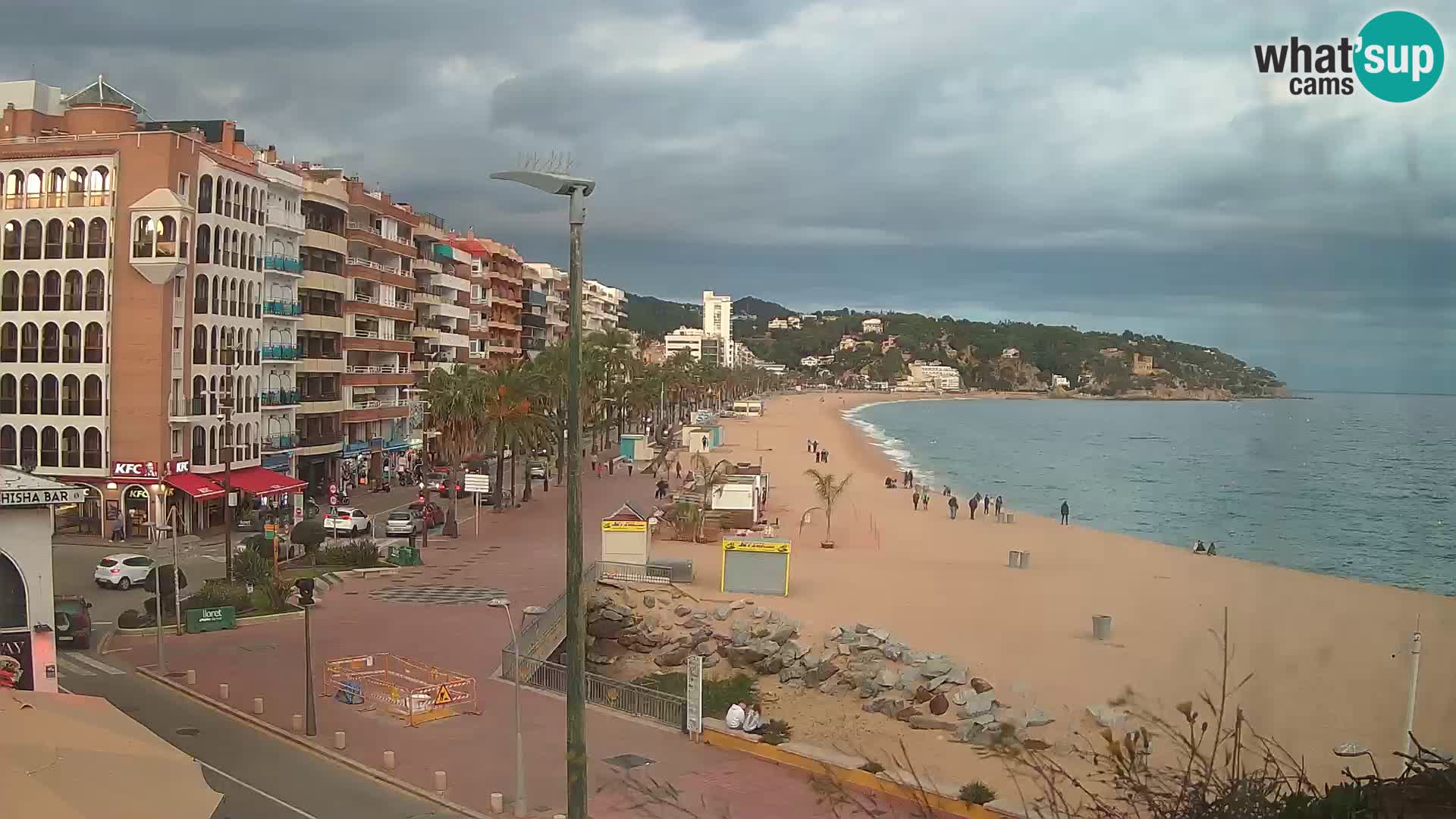 Webcam Live Lloret de Mar – La plage
